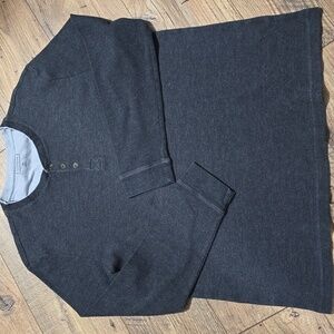 Club Room Men's Black Long Sleeve Shirt